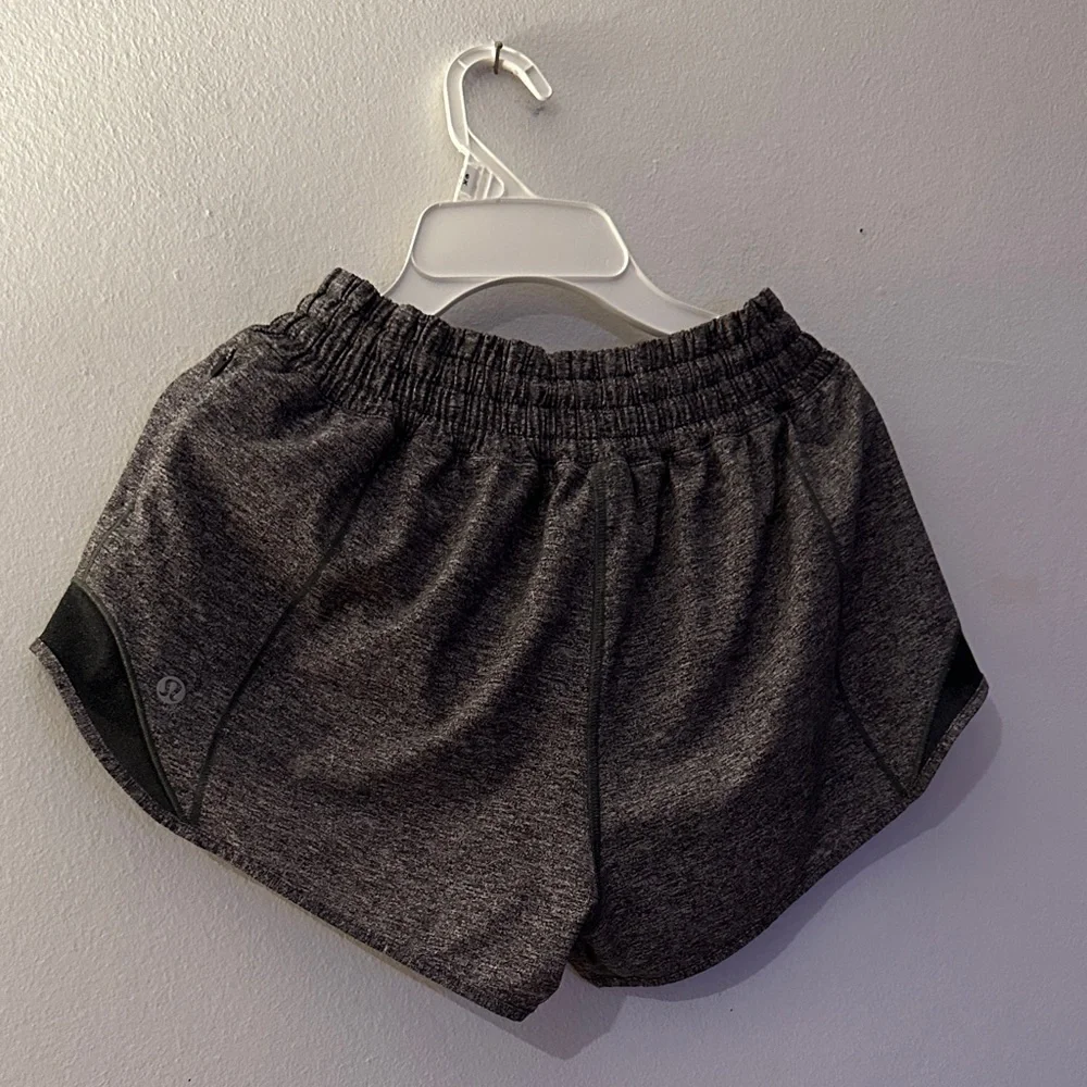 lululemon athletica Heather Gray Athletic Shorts - Preloved